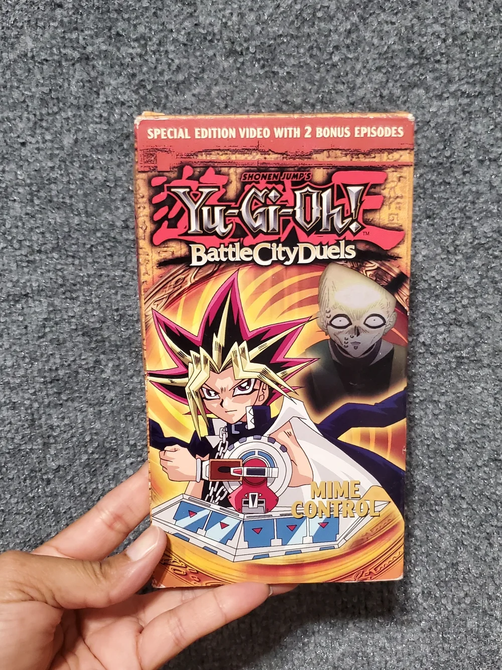 Yu-Gi-Oh: Battle City Duels - Vol. 5: Mime Control (VHS, 2004) Vintage Anime